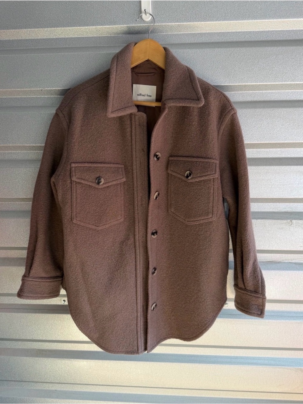 Aritzia Wilfred The Ganna Shirt Jacket